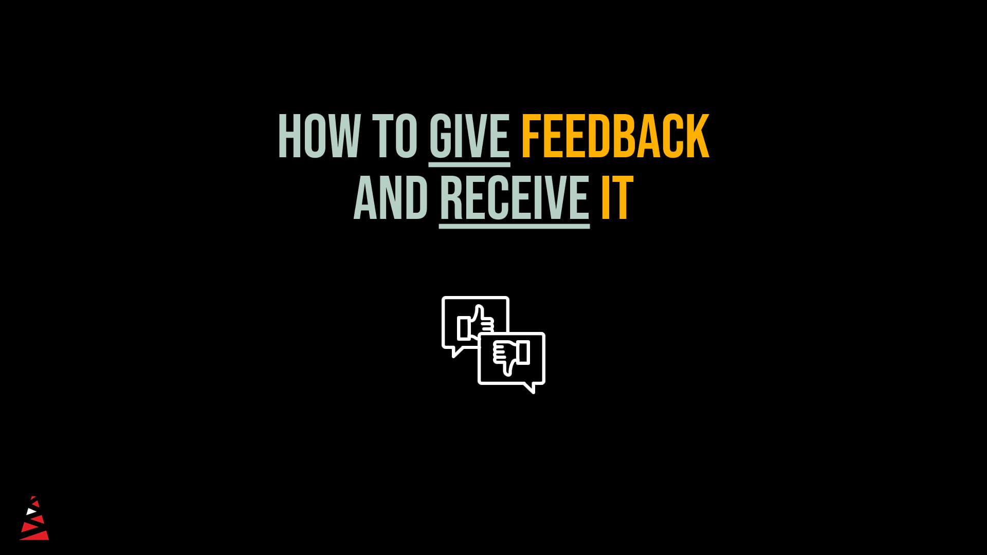 How to Give  Feedback and Receive it. Short guide