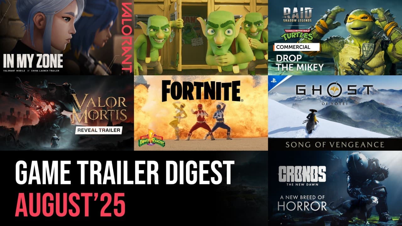 Digest of The Most Interesting Trailers of August'25
