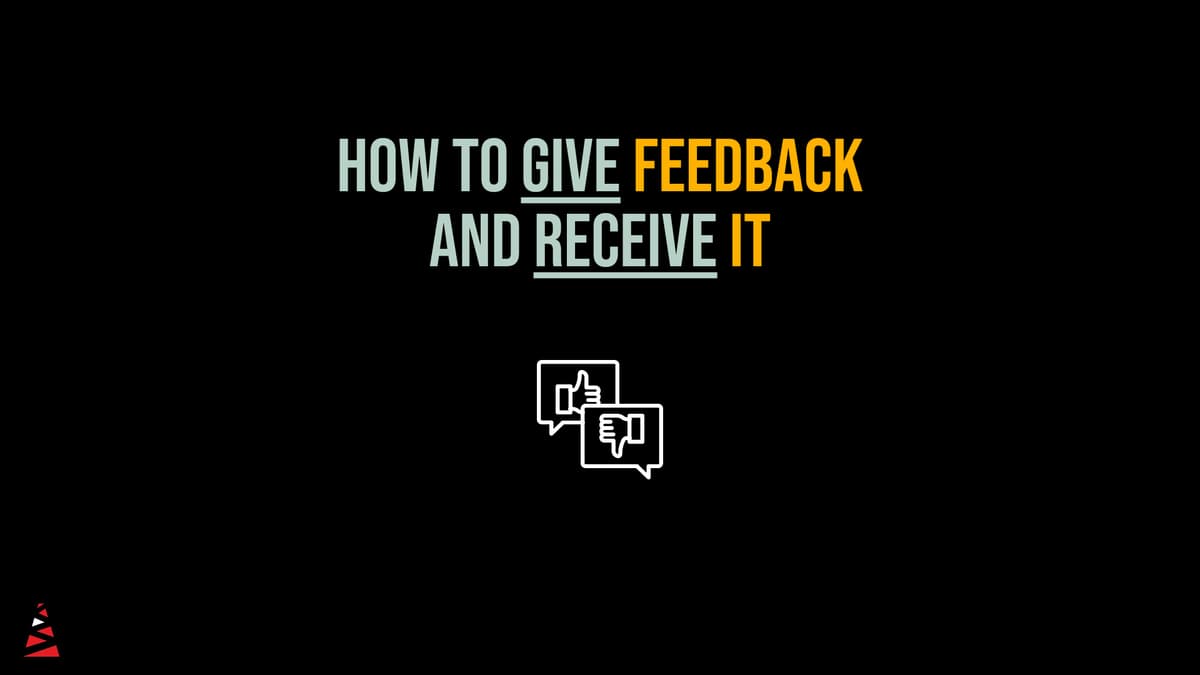 How to Give Feedback and Receive it. Short guide