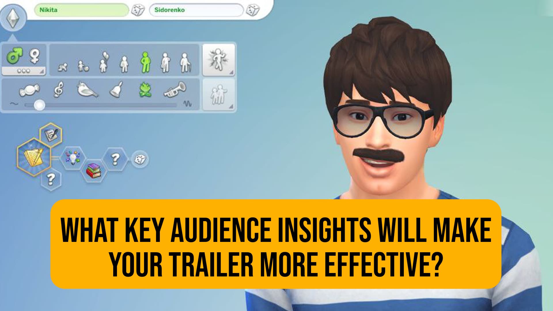 Tailor the trailer to your audience's familiarity, engagement and motivations